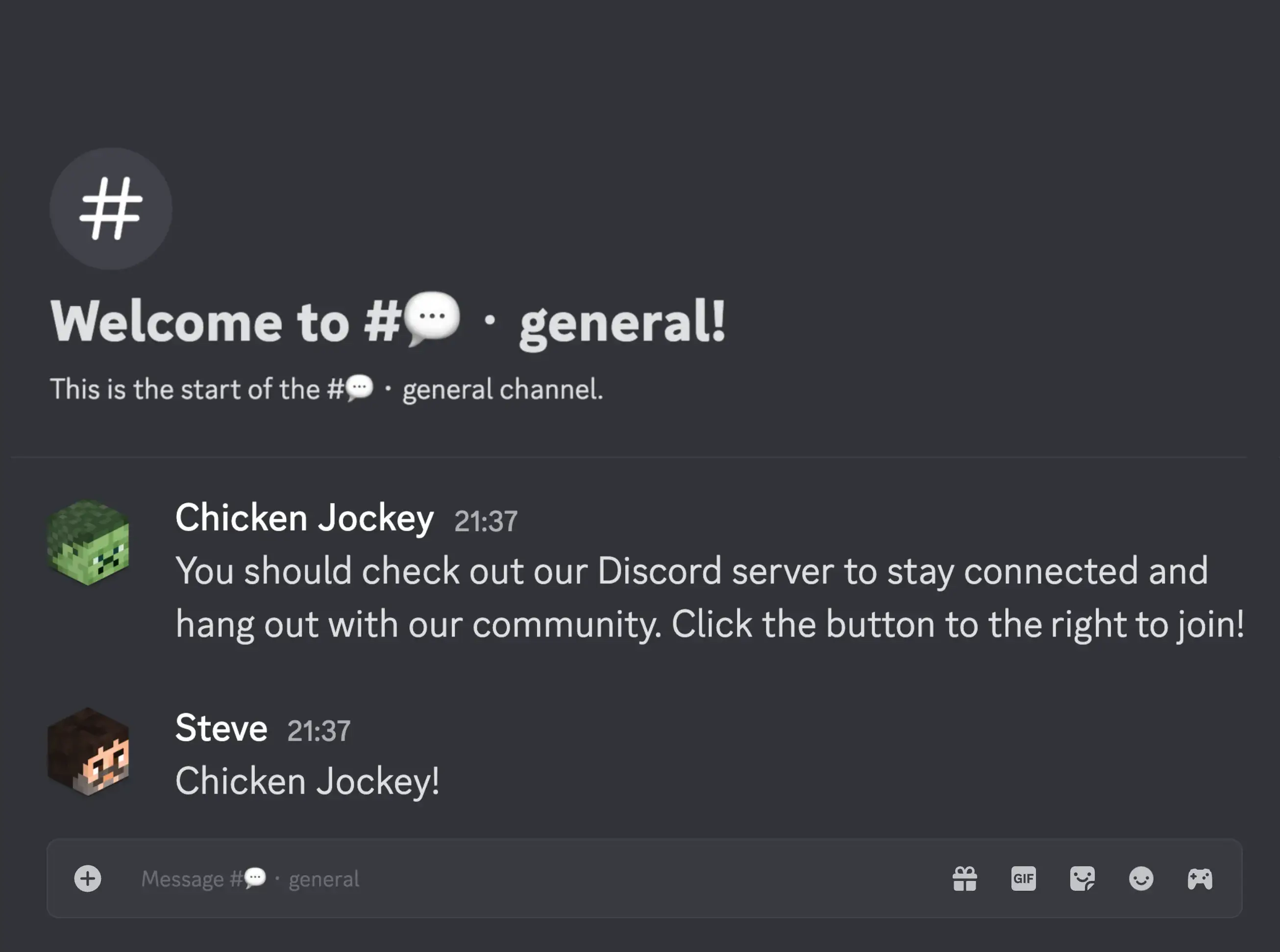 Discord community preview
